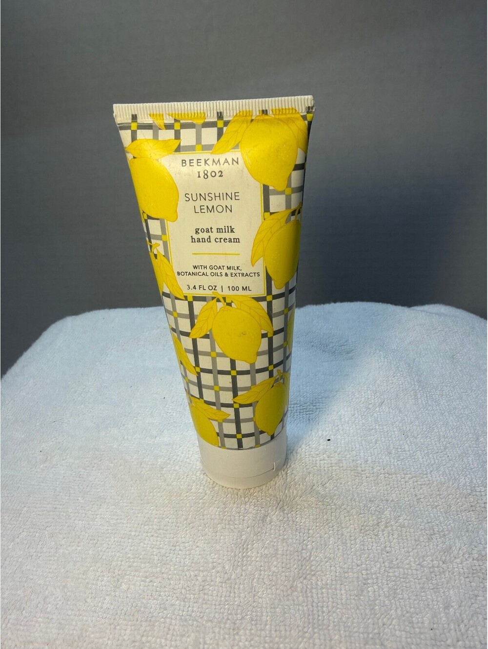 Beekman 1802 Sunshine Lemon Goat Milk Hand Cream 3.4 FL OZ / 100 ML